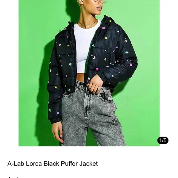 👽 Zumiez a.lab Space Lorca Puffer Jacket - Picture 2 of 13